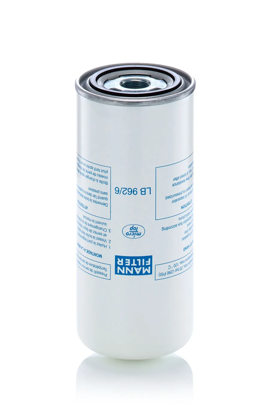 MANN+HUMMEL Air/Oil Separators (LB / LE) - Coalescing separator